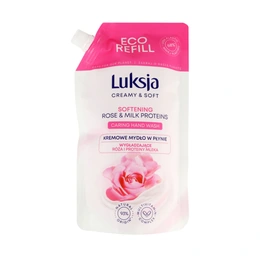 Жидкое крем-мыло Luksja Rose Petals & Milk Proteins, 400 мл - Сүрөт 1