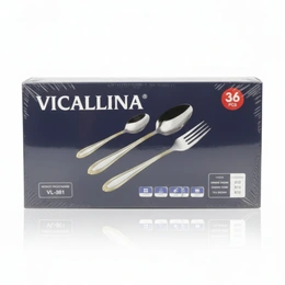 Набор столовых приборов Vicalina VL-381 на 12 персон, 36 шт - Сүрөт 2