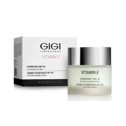 Крем увлажняющий Hydratant for dry skin Vitamin E SPF 20 GIGI, 50 мл

 - Сүрөт 1