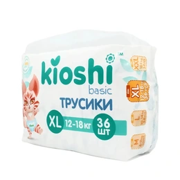 Подгузники-трусики Kioshi, размер XL (12-18), 36 шт - Сүрөт 1