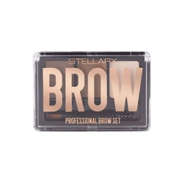 Набор для бровей Stellary Professional Brow, Тон 01 - Сүрөт 1