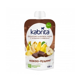 Пюре Kabrita Какао пудинг, 100 г - Сүрөт 2