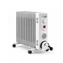 Масляный обогреватель Техномир TH-С51-13, белый - Сүрөт 1