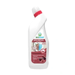 Средство для унитаза вишня Biosoap, 0,75 л - Сүрөт 1