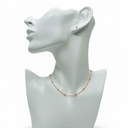 Цепь в красном золоте 585, вес 3,62 г, длина 50 см - Сүрөт 1