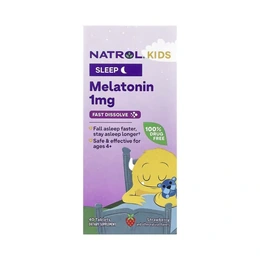 Добавка Melatonin Sleep Natrol Kids, 40 таблеток - Сүрөт 1