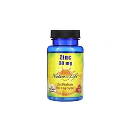 Цинк Nature's Life Цинк, 30 мг, 50 капсул - Сүрөт 1