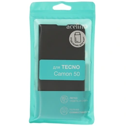 Накладка Aceline для Tecno CAMON 50 черный - Сүрөт 7