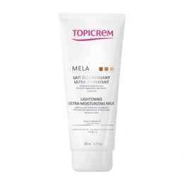 Увлажняющее молочко для выравнивания тона кожи Topicrem Mela SPF 15, 200 мл - Сүрөт 1