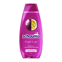 Шампунь с экстрактом маракуйи Fresh it up! Schauma, 400 мл - Сүрөт 1