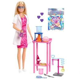 Кукла Barbie Барби ученый с лабораторией и аксессуарами - Сүрөт 1