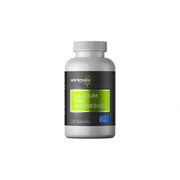 Кальций-цинк-магний Strimex Calcium-Zinc-Magnesium, 120 таблеток - Сүрөт 1
