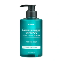 Шампунь от перхоти Kundal Dandruff Relief Shampoo Apple Green Tea 500 мл - Сүрөт 1