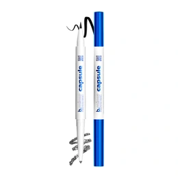 Карандаш-подводка для глаз 2 в 1 с шиммером B.Colour Capsule Eyeliner 01 Black, 0.36 г - Сүрөт 1