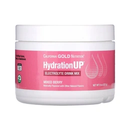 Порошок California Gold Nutrition, HydrationUP с электролитами, 227 г, в ассортименте - Сүрөт 1