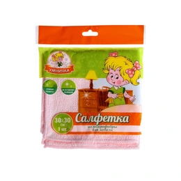 Салфетка для мебели Умничка микрофибра, 30 х 30см, 1 шт - Сүрөт 1