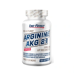 Аминокислоты Be First Arginine AKG 2:1 (AAKG), 120 капсул - Сүрөт 1