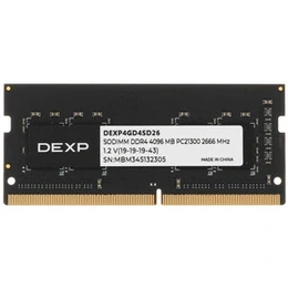 Оперативная память SODIMM DEXP DDR4, 4 Гб - Сүрөт 1