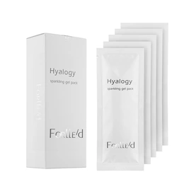 Гелевая маска с эффектом пенообразования Hyalogy Sparkling gel ForLLe'd, 10 г х 5 шт - Сүрөт 1