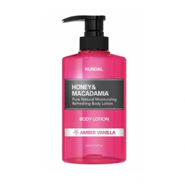 Лосьон для тела Kundal Honey Macadamia Pure Amber Vanilla, 500 мл - Сүрөт 1