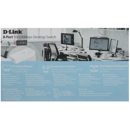 Коммутатор D-Link DES-1008C/F6/E - Сүрөт 7