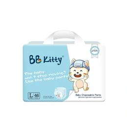 Подгузники-трусики BB Kitty Premium размер L, 46 шт - Сүрөт 1