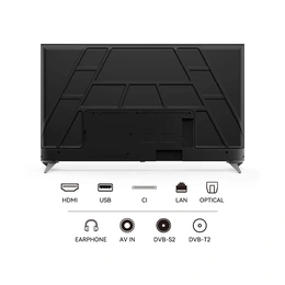 Телевизор YASIN 75″ 75M8G 4KUHD WebOS TV - Сүрөт 3