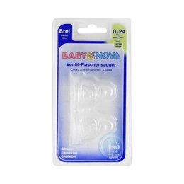 Соска Baby Nova №2 силиконовая для каши, 2 шт - Сүрөт 1