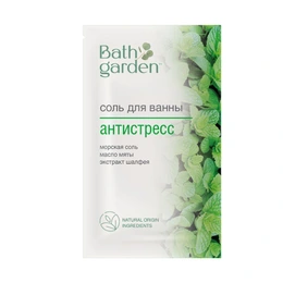 Соль для ванн Bath Garden антистресс, 100 г - Сүрөт 1
