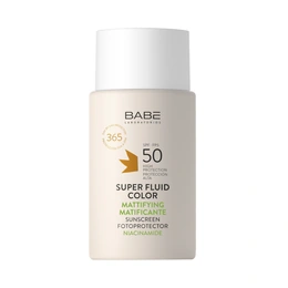 Солнцезащитный супер флюид Babe Laboratorios sun protection с тонирующим эффектом spf 50, 50 мл - Сүрөт 1