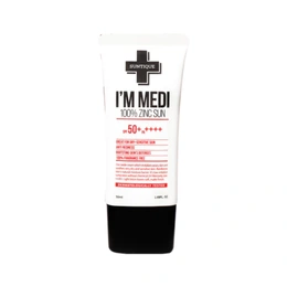 Солнцезащитный крем для лица Suntique I'm Medi 100 Zinc Sun SPF50+, 50 мл - Сүрөт 1