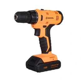 Дрель-шуруповерт аккумуляторная ДА-18Л-2К (2,0 А/ч) Вихрь - Сүрөт 1