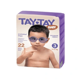 Подгузники Tay Tay Baby, 3 (5-11 кг), 22 шт - Сүрөт 1