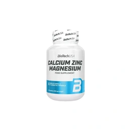 Кальций с Цинком и Магнием Biotech USA Calcium-Zinc-Magnesium, 100 таблеток - Сүрөт 1