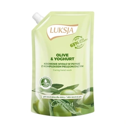 Мыло жидкое Luksja Creamy Оливка и Йогурт, 400 мл - Сүрөт 1
