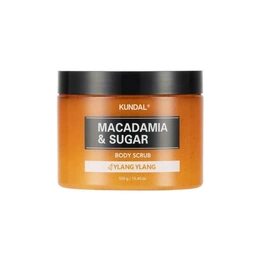 Скраб для тела Kundal Macadamia & Sugar Body Scrub Ylang Ylang, 550 г - Сүрөт 1
