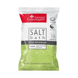 Соль для ванн Доктор Сольморей йодобромная, 1 кг - Сүрөт 1