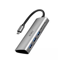 Адаптер-переходник Wiwu Alpha 532ST 5 in 1 Type-C Hub - Сүрөт 1