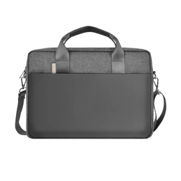Сумка WIWU Minimalist Laptop Bag 15,6'', серая - Сүрөт 1