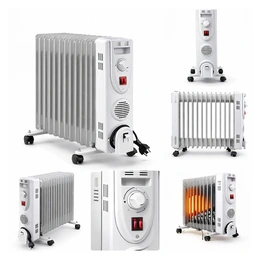 Масляный обогреватель Техномир TH-С51-13, белый - Сүрөт 2