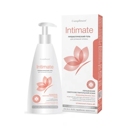 Гель для интимной гигиены с пребиотиками Compliment Intimate, 250 мл - Сүрөт 1