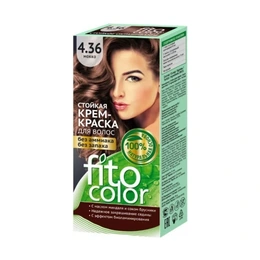 Краска для волос Fitoсolor, тон 4.36 мокко, 115 мл - Сүрөт 1