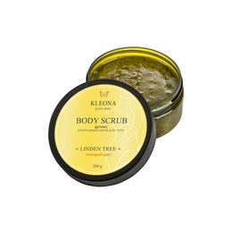 Скраб кукурузный KLEONA Липовый цвет, 200 мл - Изображение 1