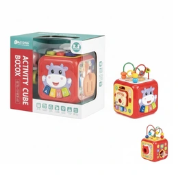 Развивающий игровой центр Activity Cube 6 в 1, красный - Сүрөт 3