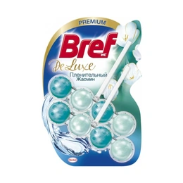 Таблетки для унитаза Bref Deluxe Пленительный Жасмин, 50 г - Сүрөт 1