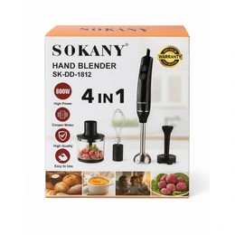 Погружной блендер Sokany SK-DD-1812 4 в 1 - Сүрөт 2