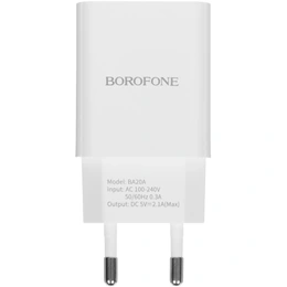 Зарядное устройство Borofone BA20A Sharp, белый - Сүрөт 5