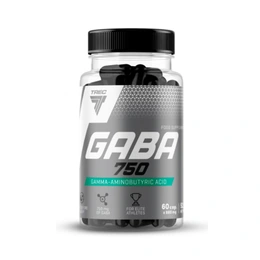 Гамма-аминомасляная кислота Trec Gaba 750 мг, 60 капсул - Picture 1