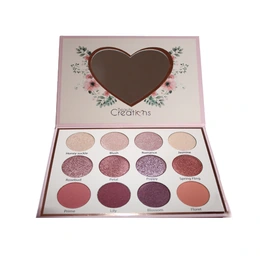 Палетка теней Beauty Creations Floral Bloom нюдовый, 15 г - Сүрөт 2