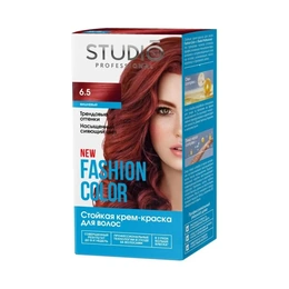 Крем-краска для волос Fashion Color 6.5 Вишнёвый, 115 мл - Сүрөт 1